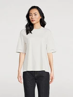 Ruched-Back T-Shirt