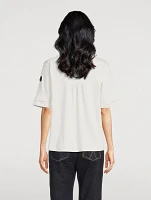 Ruched-Back T-Shirt