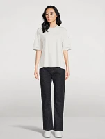 Ruched-Back T-Shirt