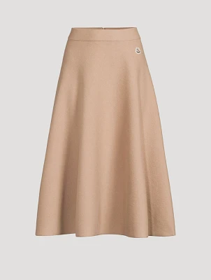 A-Line Midi Skirt
