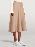 A-Line Midi Skirt