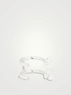 Serti Sur Vide Gold Ring With Diamonds