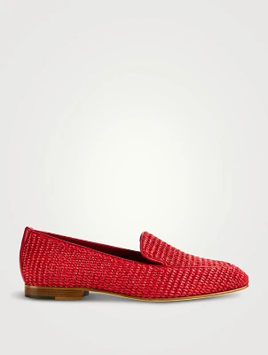 Pitakara Raffia Loafers