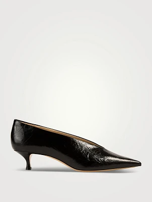 Babouche Leather Pumps