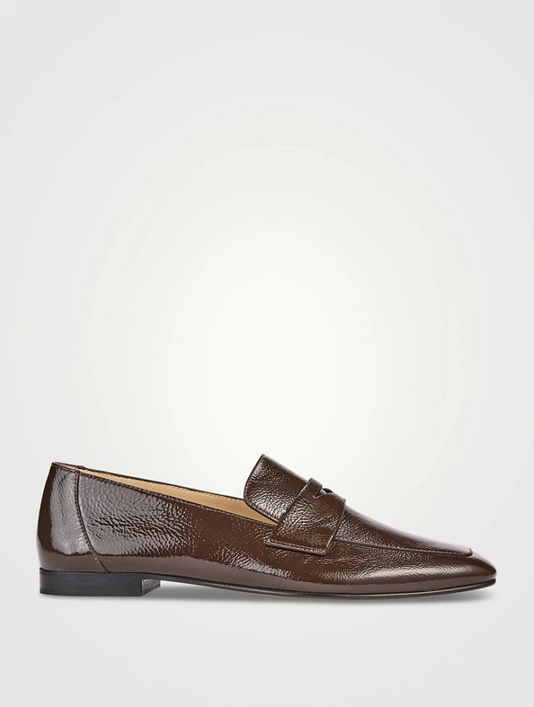 Soft Patent Leather Penny Loafers