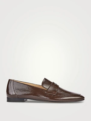 Soft Patent Leather Penny Loafers