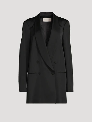 Blinker Double-Breasted Tuxedo Jacket