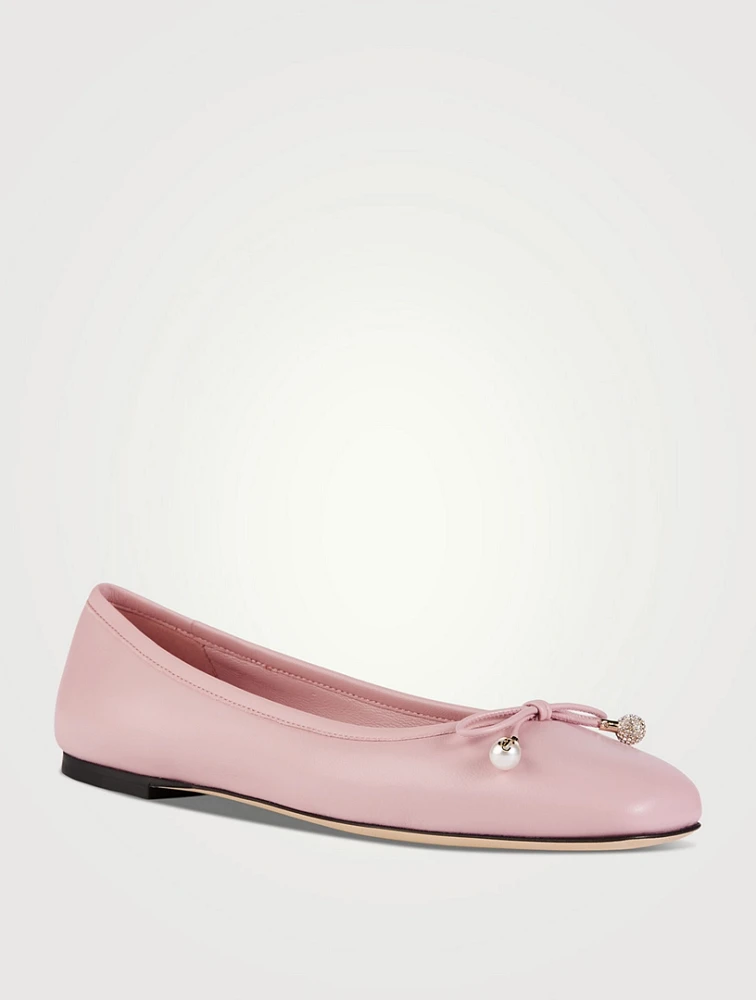 Elme Leather Ballet Flats