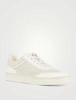 Rimini Mesh And Leather Sneakers