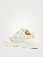 Rimini Mesh And Leather Sneakers