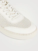 Rimini Mesh And Leather Sneakers