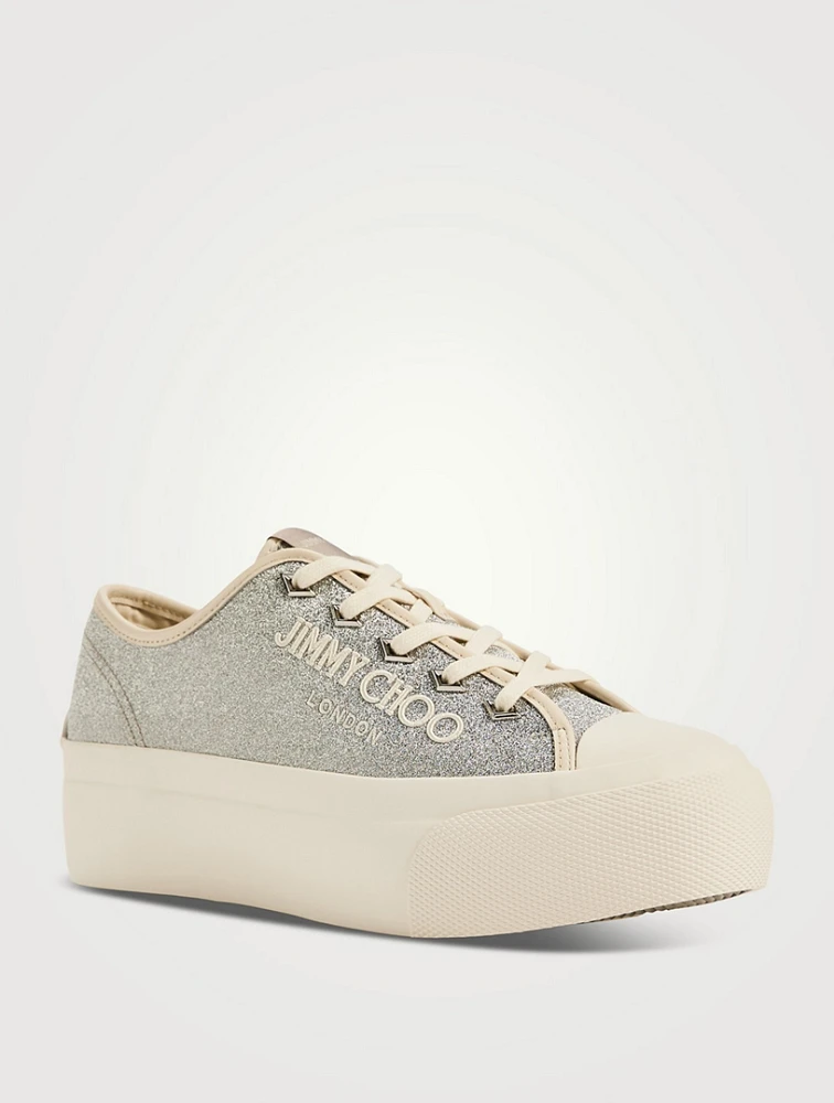Palma Glitter Platform Sneakers