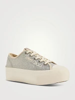 Palma Glitter Platform Sneakers