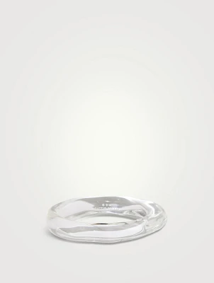 Small Liquid Lucite Bangle Bracelet