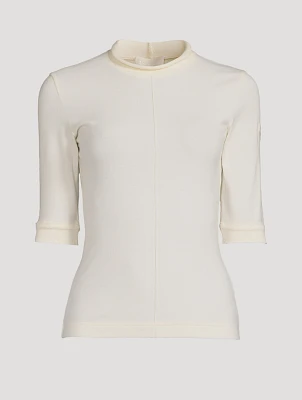Short-Sleeve Sweater