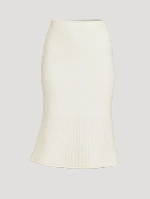 Knit Midi Skirt