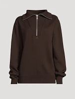 Half-Zip Wool Sweater