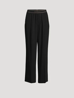 Logo-Tape Trousers