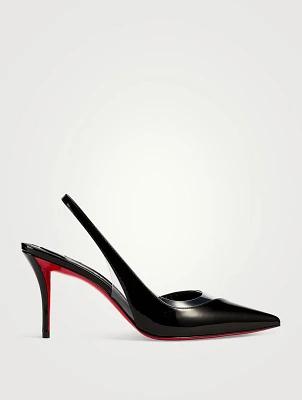 Posticha Patent Leather Slingback Pumps