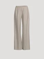 Gala Wool And Cashmere Flannel Pants