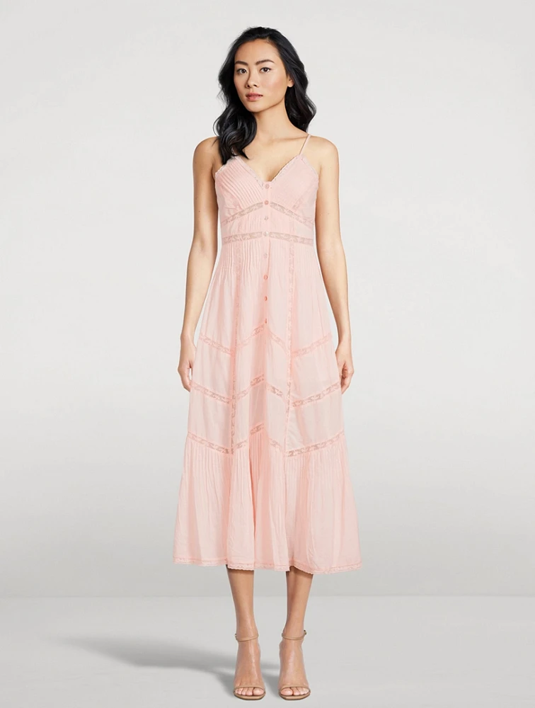 Esilda Cotton Midi Dress