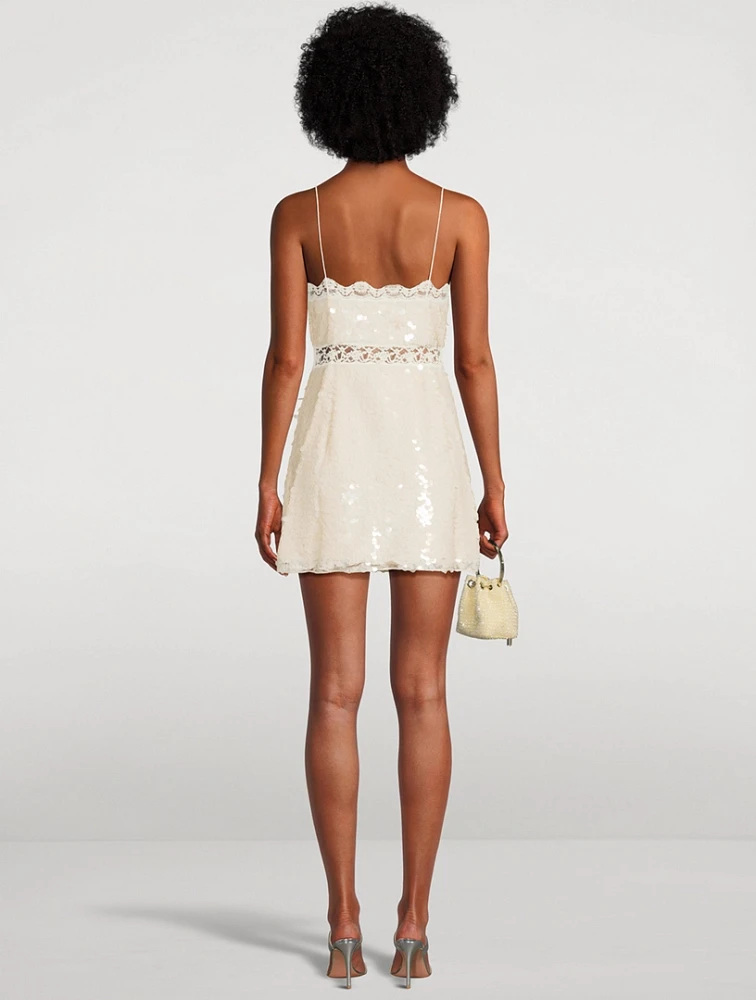 Finta Sequin Mini Dress