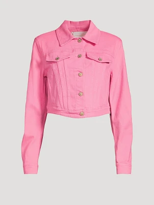 Paltro Cropped Denim Jacket