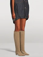 Wally Suede Knee-High Boots