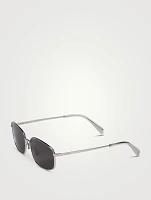 Crystal Triomphe Rectangular Sunglasses