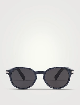 DiorBlackSuit Round Sunglasses