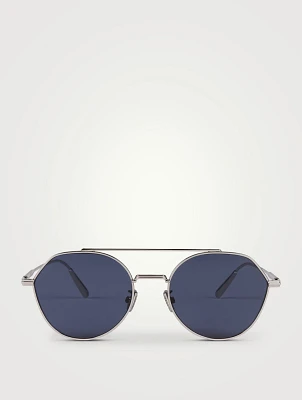 DiorBlackSuit Round Sunglasses