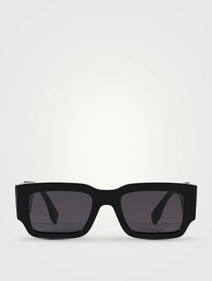 Fendi Diagonal Rectangular Sunglasses