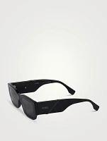 Fendi Diagonal Rectangular Sunglasses