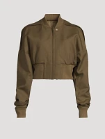 Wool Bomber Jacket