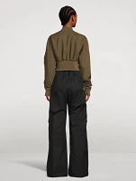 Wool Bomber Jacket