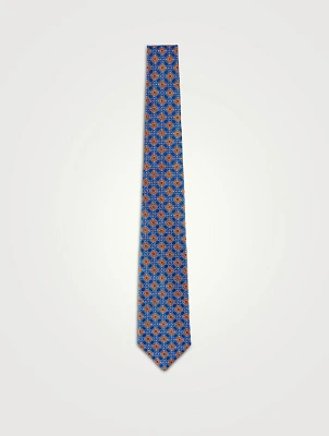 Geometric Silk Tie