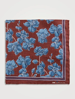 Pocket Square In Floral Print