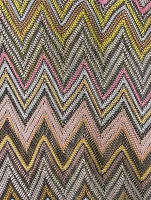 Raschel Shirt Zig Zag Print