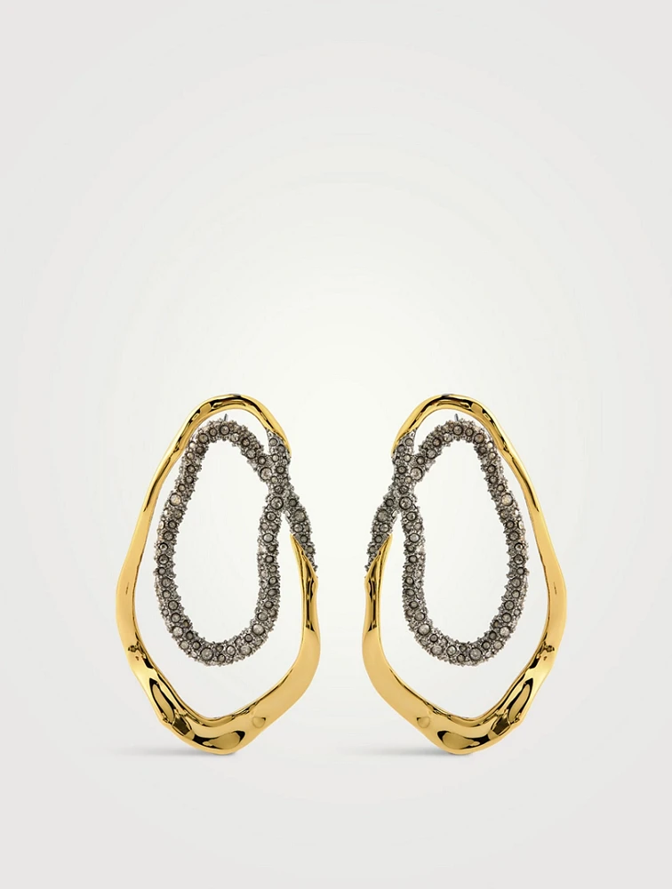 Solanales Double Loop Earrings