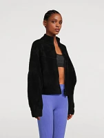 Teo Wool-Blend Zip Jacket