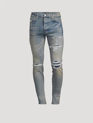 MA Varsity Repair Skinny Jeans