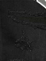 Varsity Logo Repair Skinny Jeans