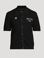 Amiri Surf Club Mesh Polo