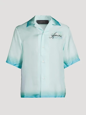 Resort Club Silk Bowling Shirt