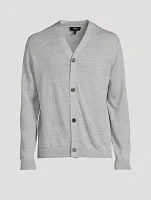 Larus Linen-Blend Cardigan