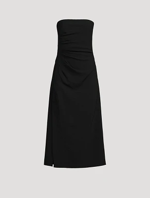 Shira Strapless Midi Dress