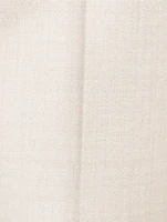 Wool Drawstring Pants