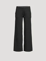 Drawstring Cashmere Trousers