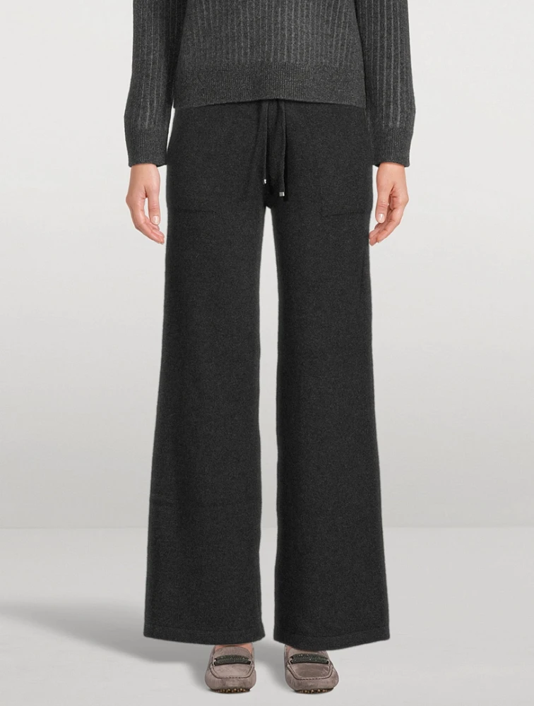 Drawstring Cashmere Trousers