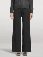 Drawstring Cashmere Trousers